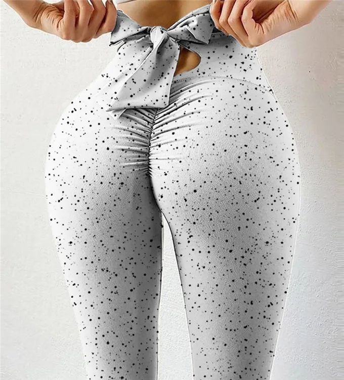 Autumn and Winter Women Printing High Waist Stretch Strethcy Fitness Leggings Yoga Pants Y2k Pants Tight Pants Sweatpants Women women jumpsuit faux pearls sling waist tight wide leg sweet floral printing loose romper streetwear комбинезон женский 점프슈트