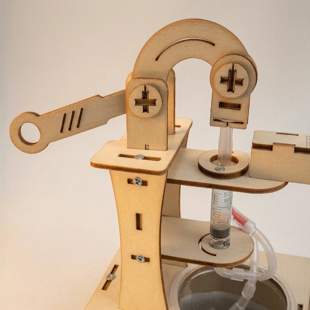 Kids STEM Toys DIY Physical Model Science Experiment Educational Toy Handmade Small Production Assembly Craft Technology Project - 4