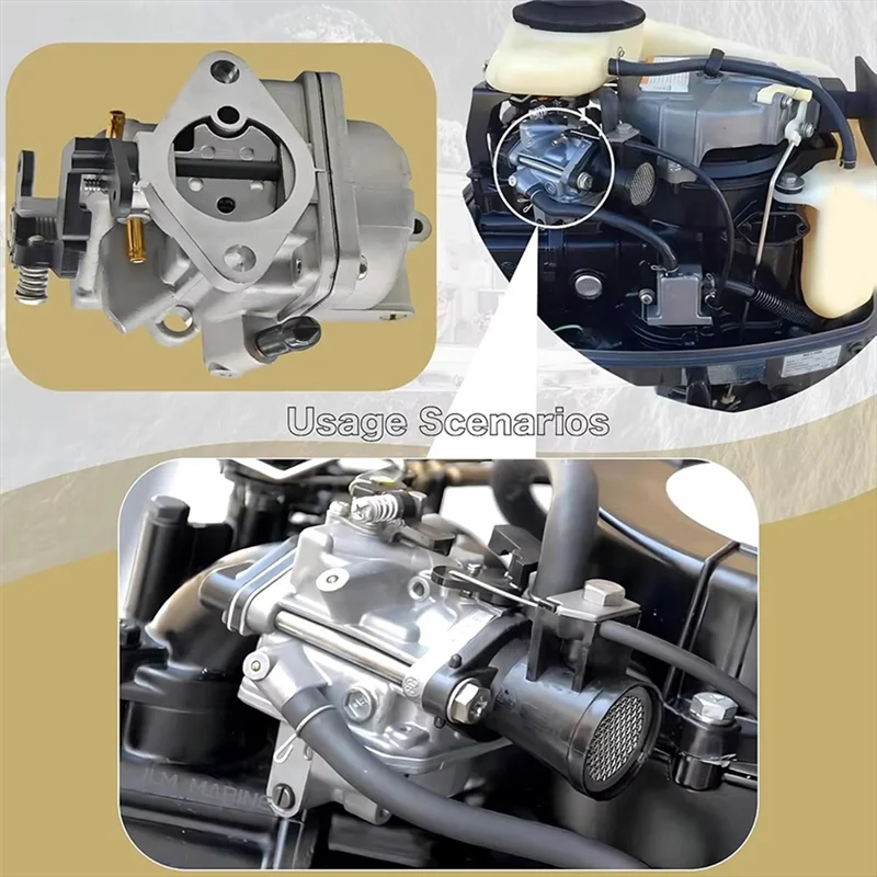 3R1-03200-1-00 4HP/5HP 선외 모터 기화기 4T 803522T03 닛산 토하츠 머큐리 MF3.5 MFS4 MFS5 NFS4 4 스트로크 3R1032001
