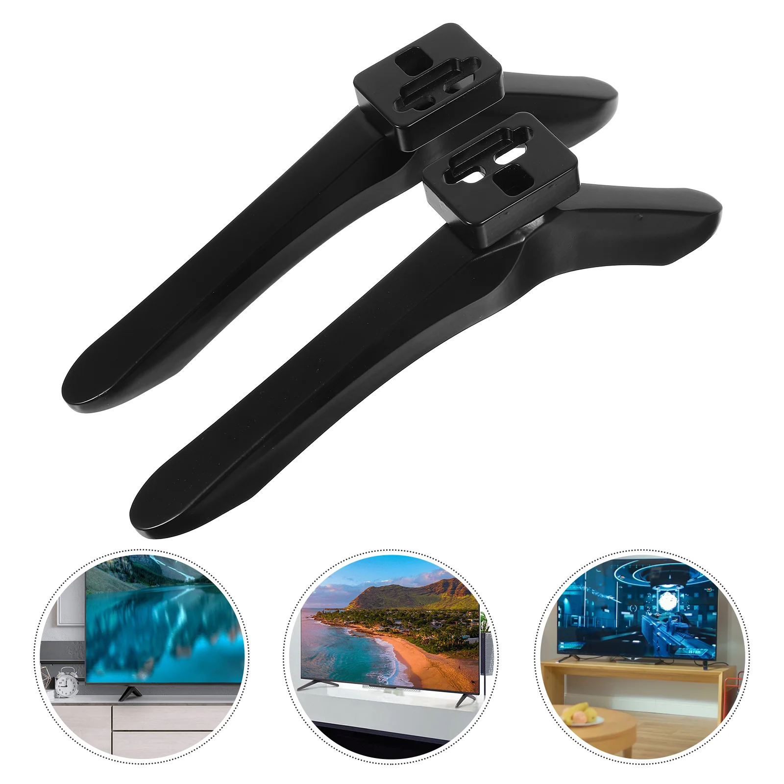 

1 Set Table Support Television Base Stand Practical Holder Bracket