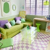 Retro Checkerboard Rugs for Bedroom Home Decor Fluffy Soft Plush Floor Mat Living Room Decoration Carpet Lattice Lounge Rug 4
