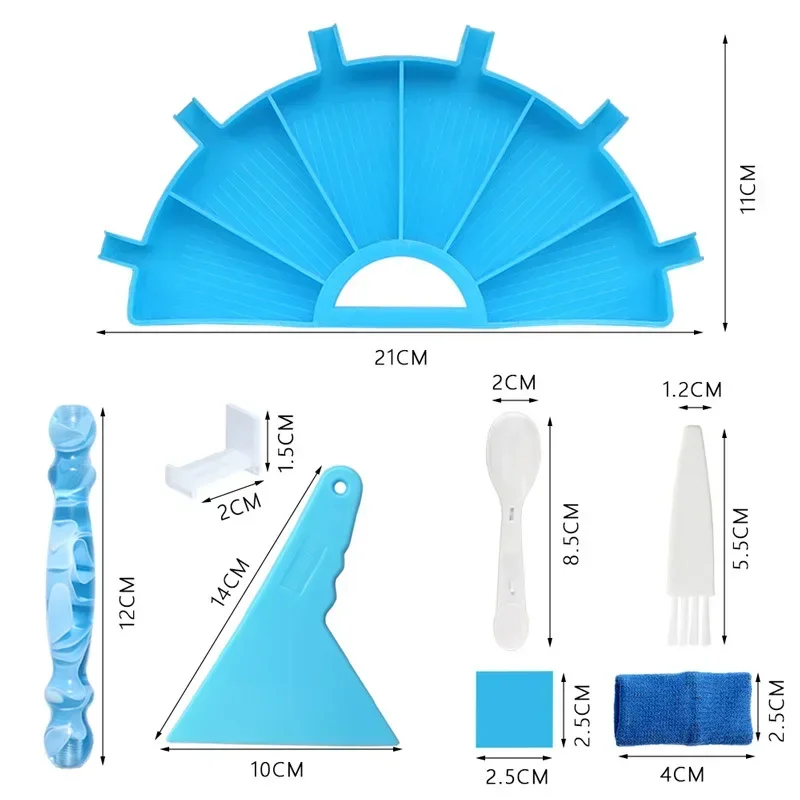 Diamond Painting Tray Kits Drill Tray Plate Diamond Painting Pen Art Beading Plates Cross Stitch Tools