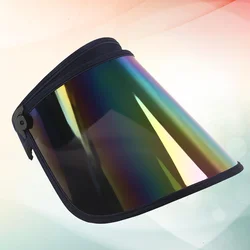 PVC Anti-UV Sun Visors Adjustable Sports Sun Hat for Travel Exercises(Multicolor)
