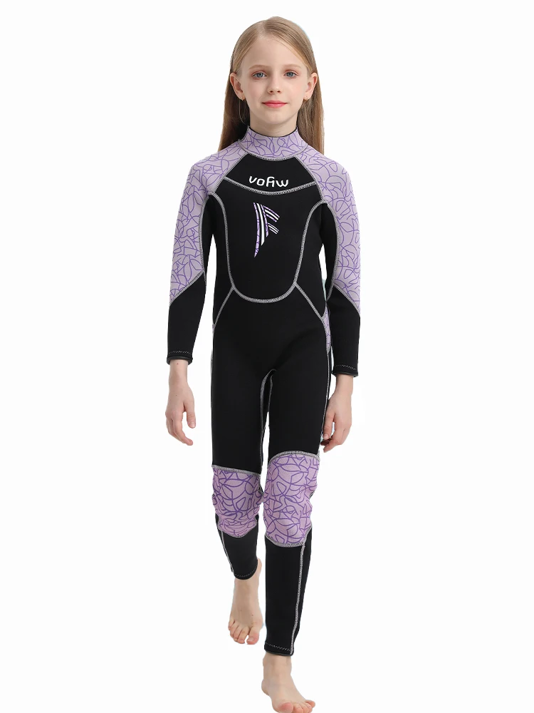 ZCCO Wetsuit voor kinderen, 2,5 mm neopreen duikpak voor tieners ZCCO Wetsuit voor kinderen, 2,5 mm neopreen duikpak voor tieners