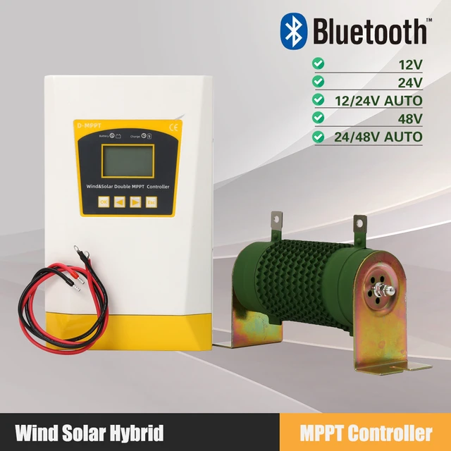 3KW MPPT Hybrid Solar Windturbine Laderegler 12V 24V 48V Boost