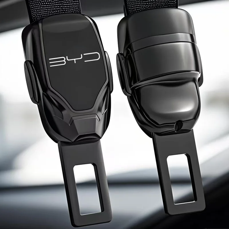 Car Seat Belt Extension Plug Safety Seat Lock Buckle For BYD Tang F3 E6 Atto 3 Yuan Plus Song Max F0 G3 I3 Ea1 Dmi 2din G6 Qin