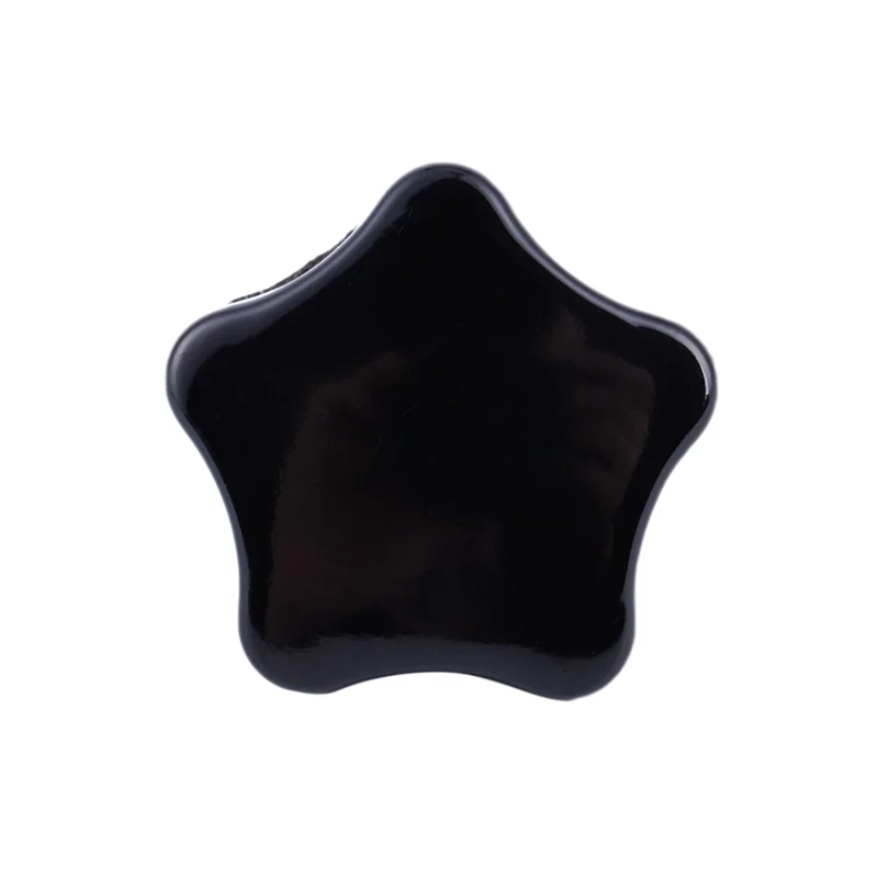 AB47-M6 X 15Mm 수나사 스타 헤드 잠금 나사 핸들 검정색 6개