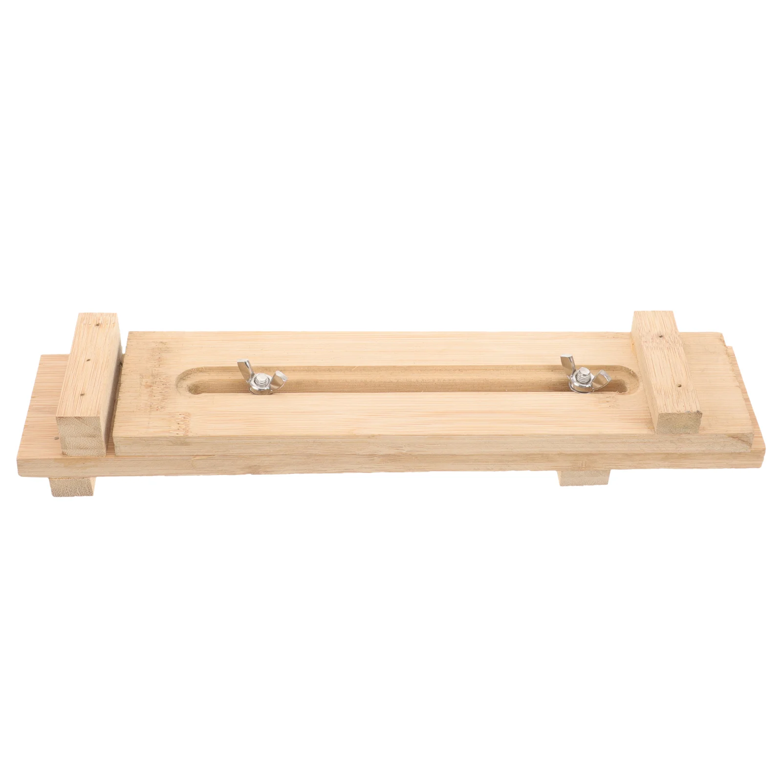 

Whetstone Base Sharpening Holder Accessories Household Bamboo Fixing Accessory Stand