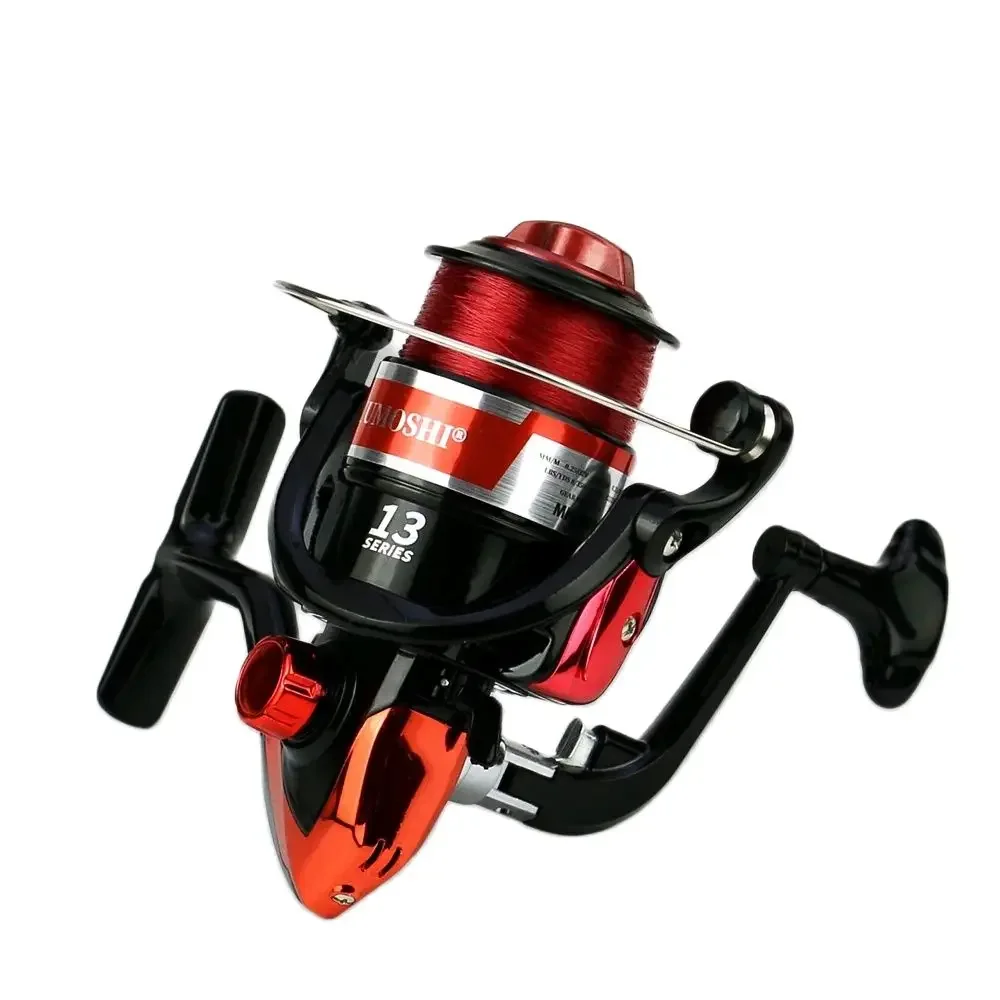 JOSBY Spinning Fishing Reel Gear Ratio 5.5:1 MK1000-7000 Series Metal Spool  Carp For Sea High Speed Wheel Saltwater Accessories