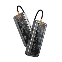 Basix 10 in 1 USB C HUB 4K30Hz Dock Station Type C to HDMI-Compatible RJ45 Ethernet PD100W for MacBook iPad Huawei Sumsang Phone - Image 6
