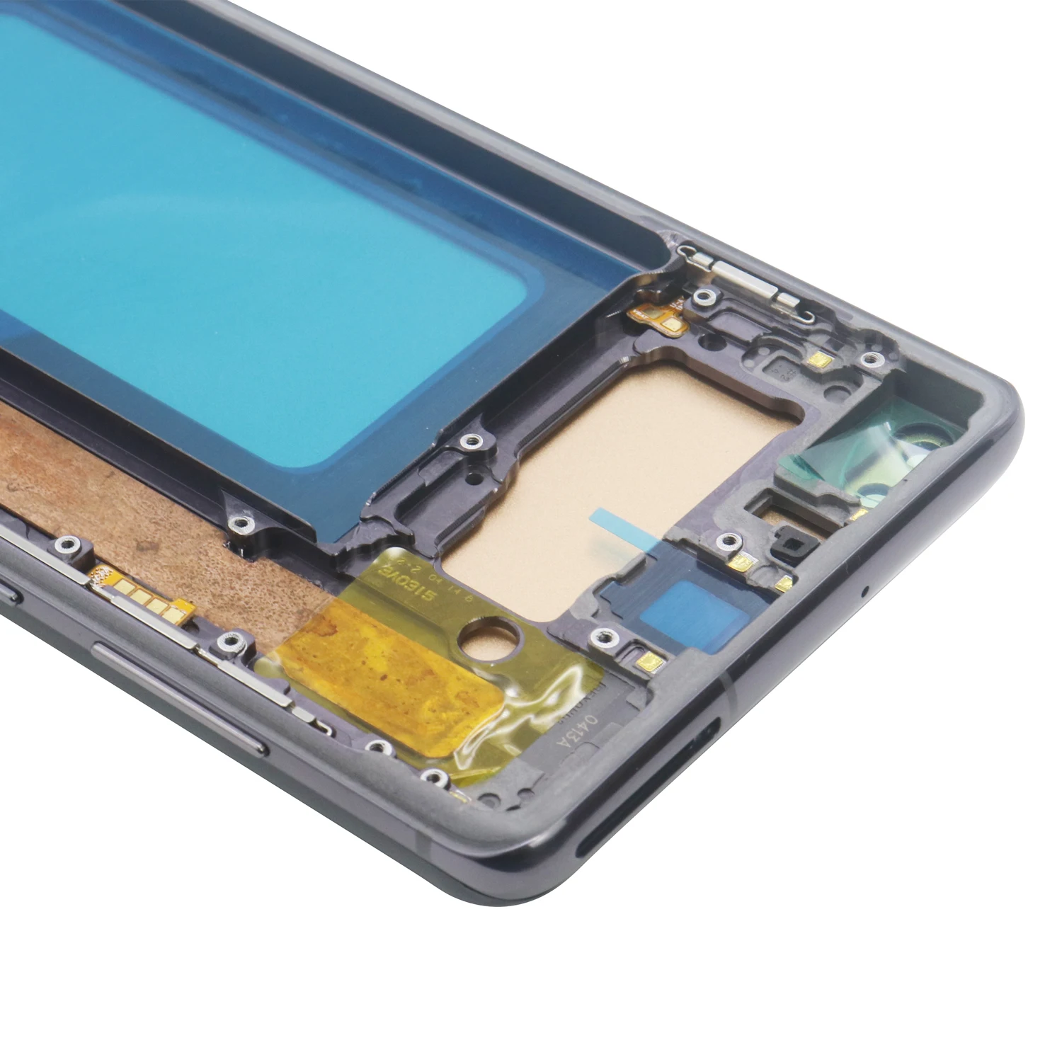 테스트된 S10 플러스 LCD, 프레임 포함, 삼성 S10 + G975 G975F/DS 디스플레이, 터치 스크린 디지타이저 어셈블리 교체