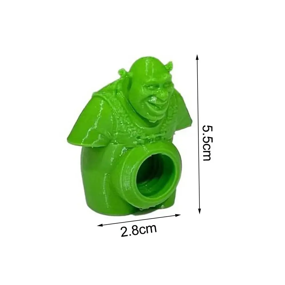 Creative Funny Bathroom Supplies Shrek Pooping Toothpaste Topper Toothpaste Hat Dispenser Cap Gift