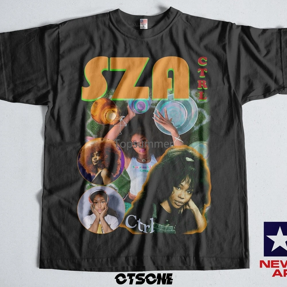 

Inspired Sza Ctrl R&B T Shirt Hip Hop Rap Tee Bootleg Ctrl Unisex Hypebeast
