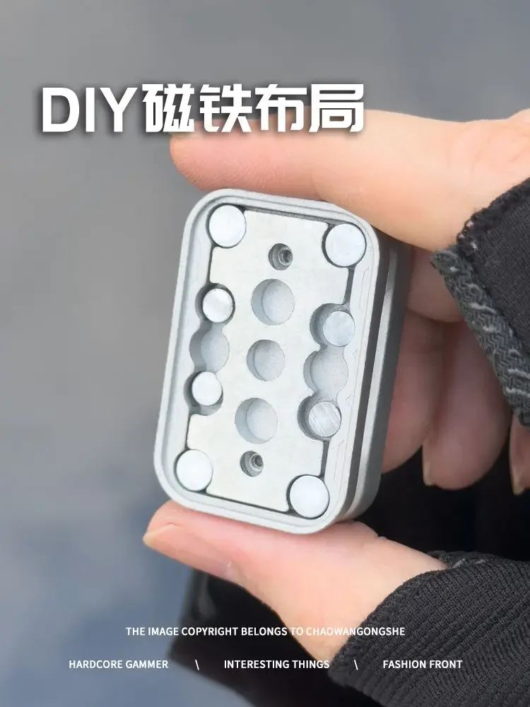 Sword Mark Unlimited Fidget Slider Metal Tactile Slider Adult Fidget Toy ADHD Tool Anxiety Stress Relief Toy Office Gift