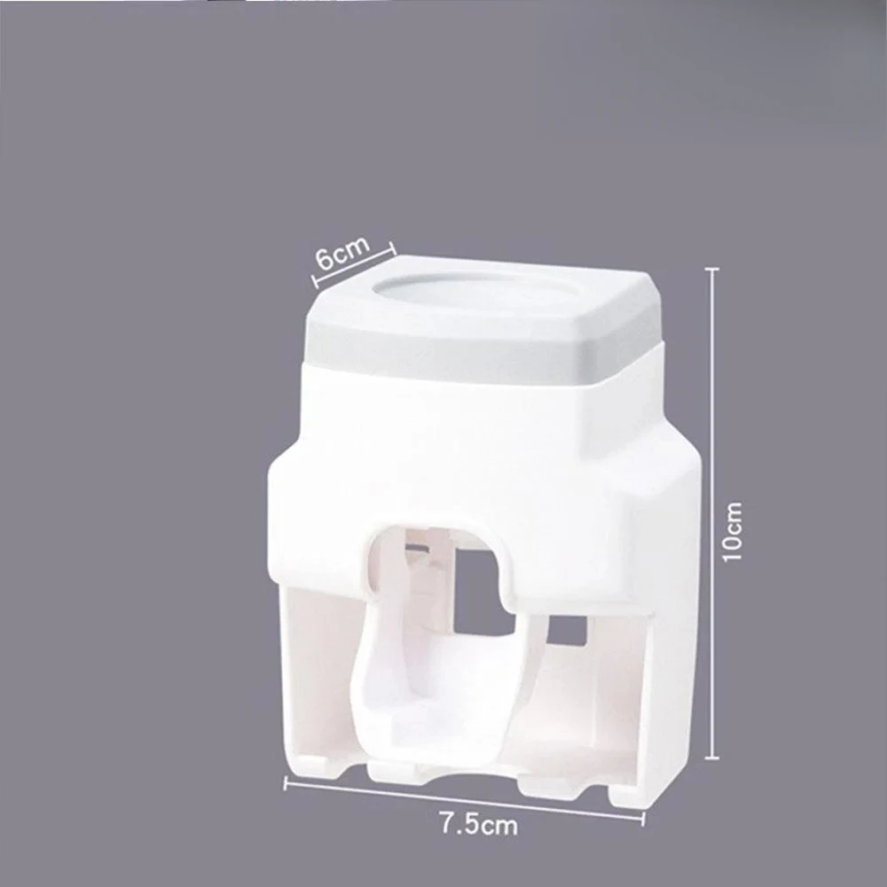 Wall Mount Automatic Toothpaste Dispenser Bathroom Supplies Toothpaste Squeezer Toothbrush Holder toothpaste squeezer 6