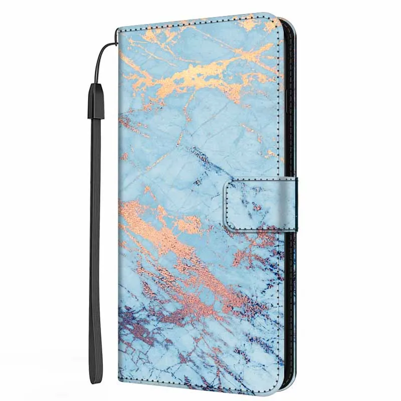 kawaii phone cases samsung Marble Wallet Case For Samsung Galaxy Note 3 4 5 7 8 9 10 20 Pro Plus Lite Phone Cover Leather Flip Stand Margnetic Card Slot cute samsung phone case