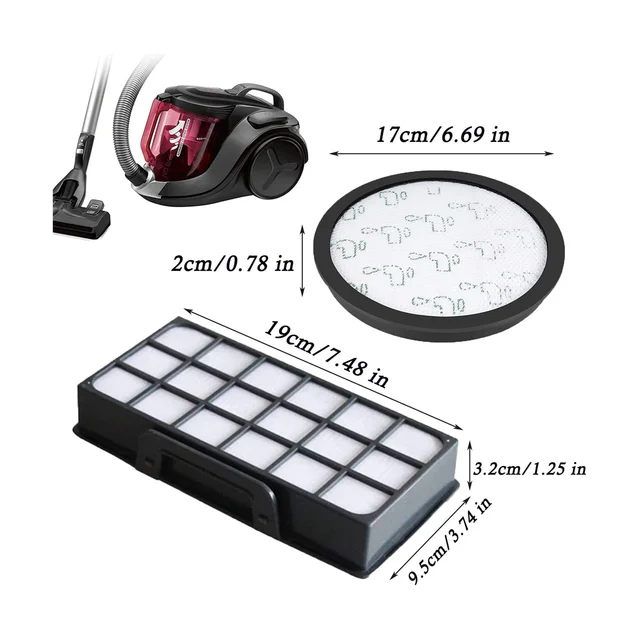 Ro6984ea Ro6941ea Filtre Aspirateur Rowenta Xtrem Power Cyclonic