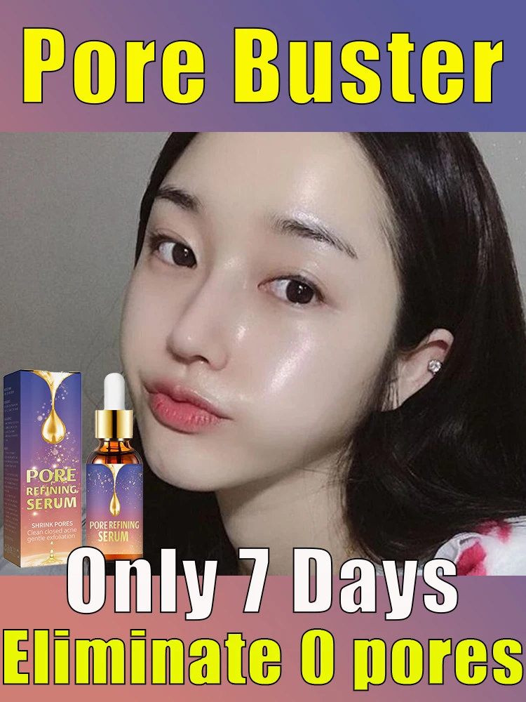 

Pore shrink Serum face Skin Care Facial Essence for Shrinking Pores remover Relieving Dryness Moisturizing Oil Control Firming