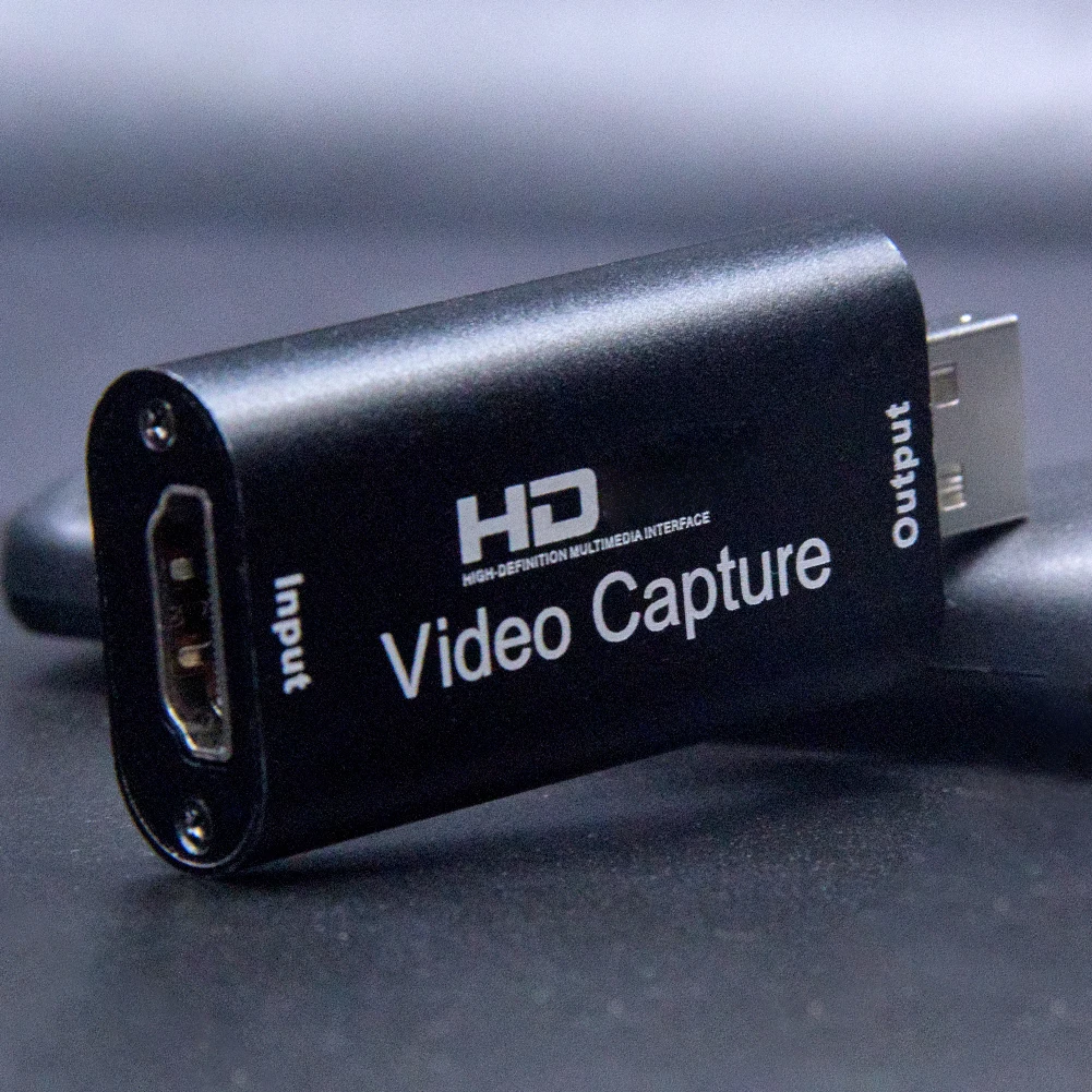 USB 2.0 Video Capture Card 4K HDMI-compatible Video Grabber 4K HDMI-compatible Capture Card for PS4 Game DVD HD Camera