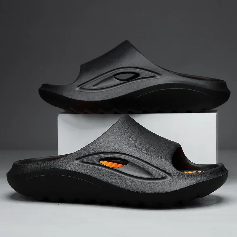 

Men's Slippers Indoor Leisure Sports Couple Beach Shoes Summer Outdoor Anti Slip Thick Sole Designer Sandals for Men Zapatillas