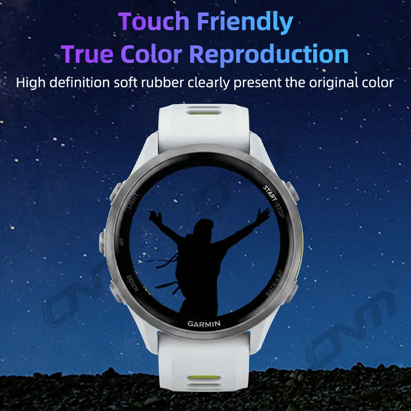 Screen Protector for Garmin Forerunner 970 570 965 265 265S 42mm 47mm, Full Cover Anti-scratch Protective Film (NOT Glass) - Image 4