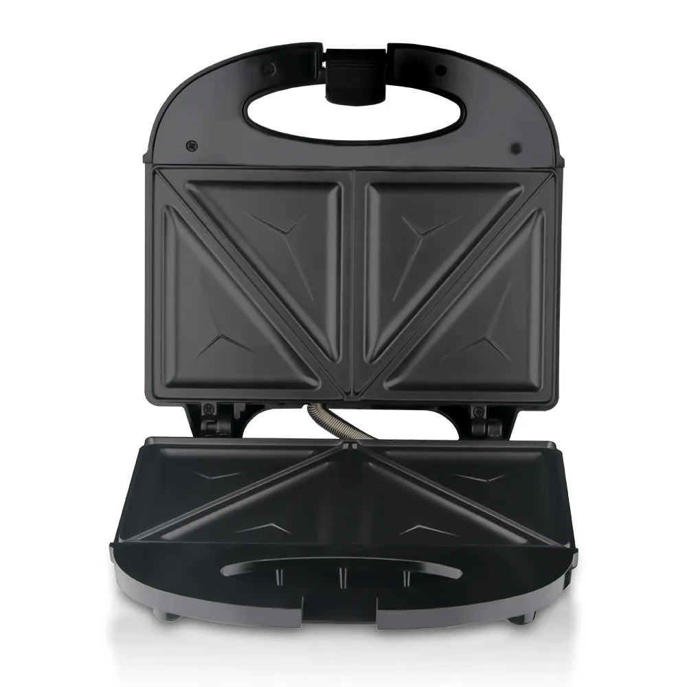 Household Double-sided Heated Sandwich Maker, Multi-function Toast Waffle Breakfast Maker EU Plug 4