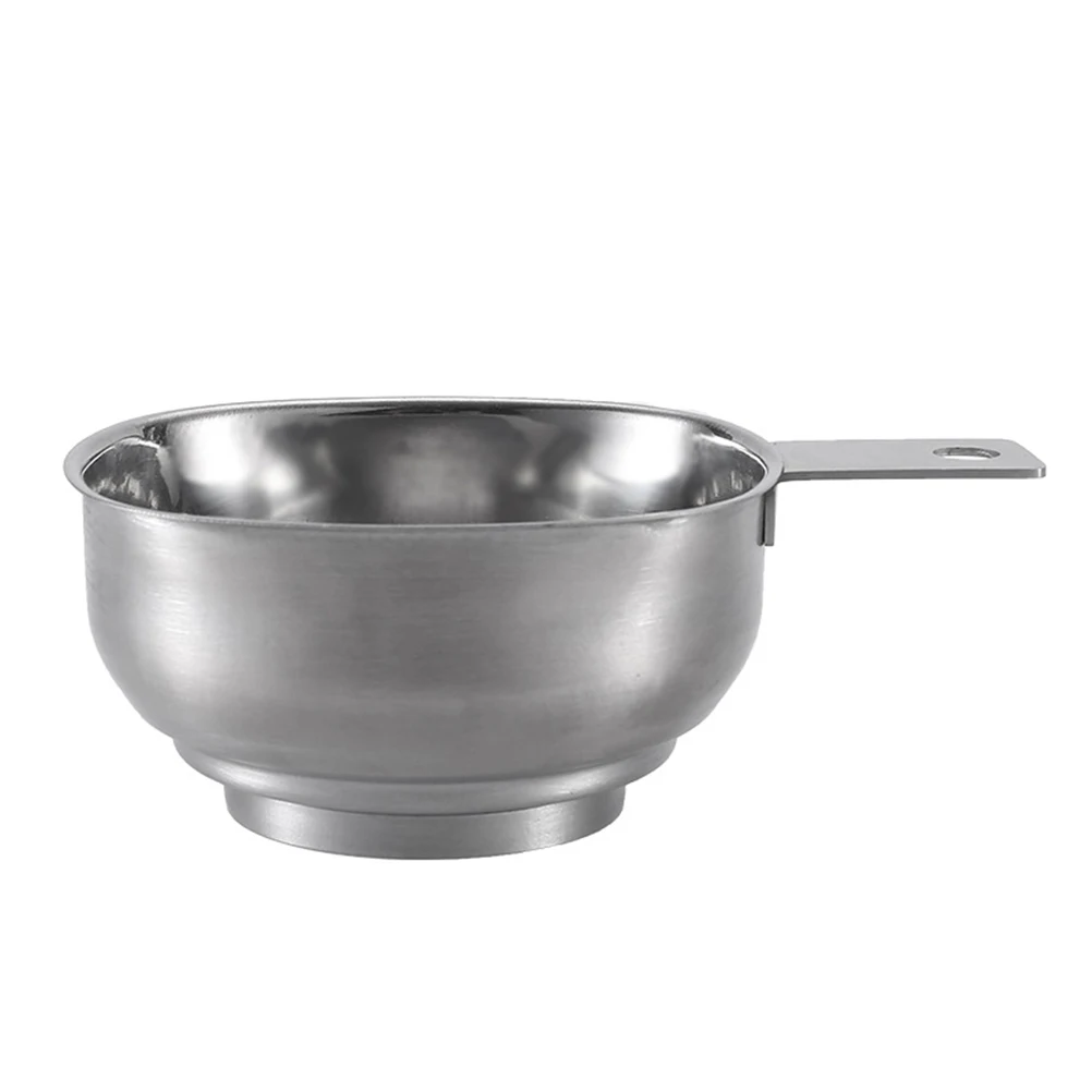 Stainless Steel Large Opening Funnel Jam Funnel Filling Aid Jam With Handle Kitchen Gadgets Cooking Tools