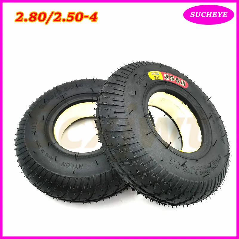 

9 Inch Tire 2.80/2.50-4 Electric Scooter Trolley Trailer Solid Tyre Without Inner Tube Tyre and Wheelchair Solid Tire