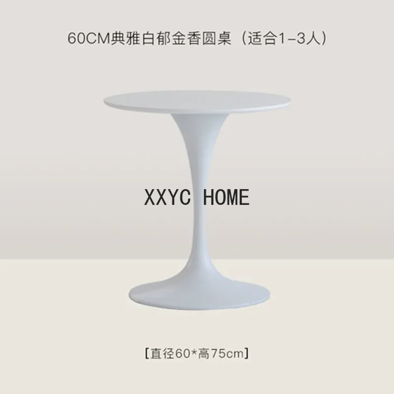 Black Design Coffee Tables Wooden Small Minimalist Nordic Round Coffee Corner Tables Balcony restaurant Household Items mobile