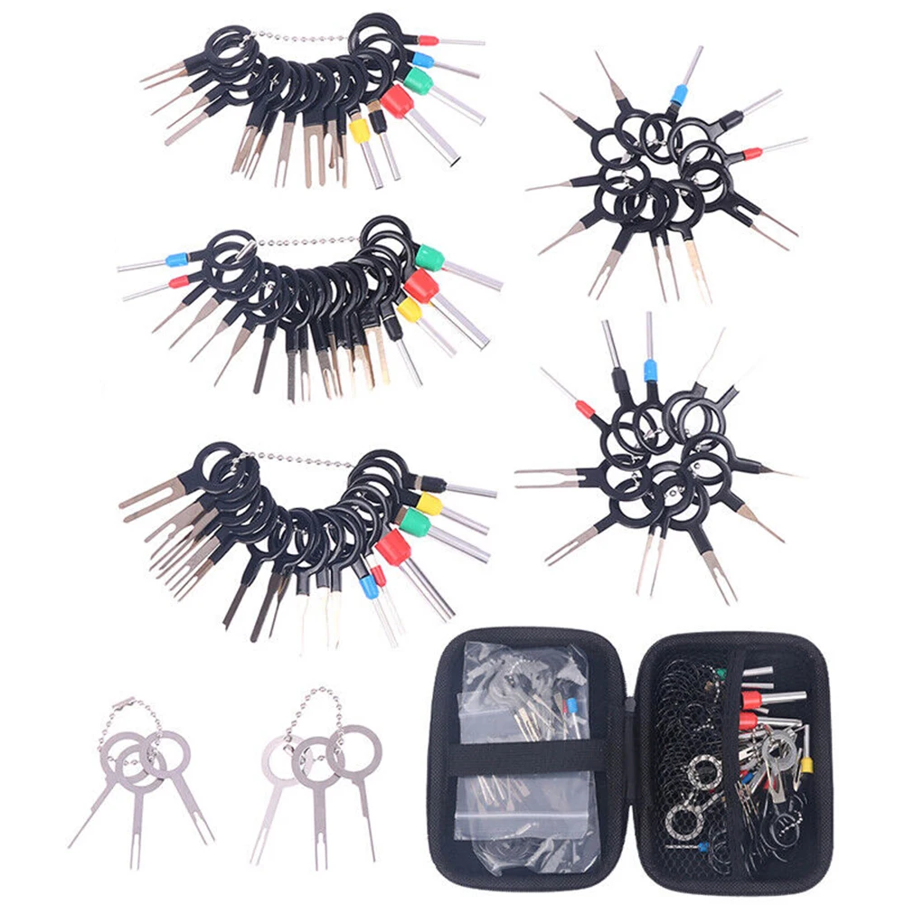 

Repair Manual Tools Removal Tool Wire Terminal Removal Tools 82Pcs Pin Removal Tool More Safe To Operate Stainless Steel 301