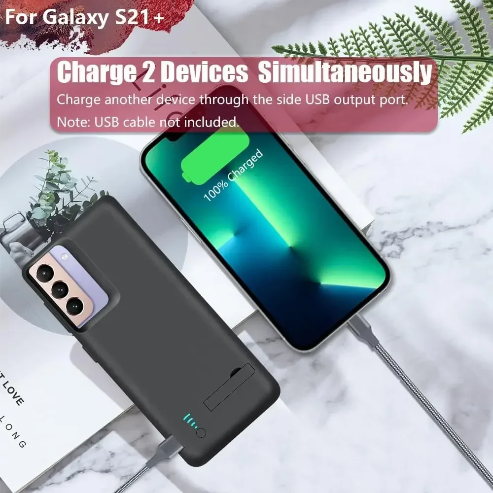 제이오웨이드 10000mAh 배터리 충전 케이스 (삼성 갤럭시 S21 플러스, S22..