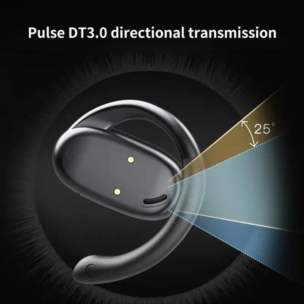 Wireless Ear Clip Bone Conduction Headphones Wireless  Blutooth 5.3 Mini Headset Clip Earbuds Sport Running Earring Earphone