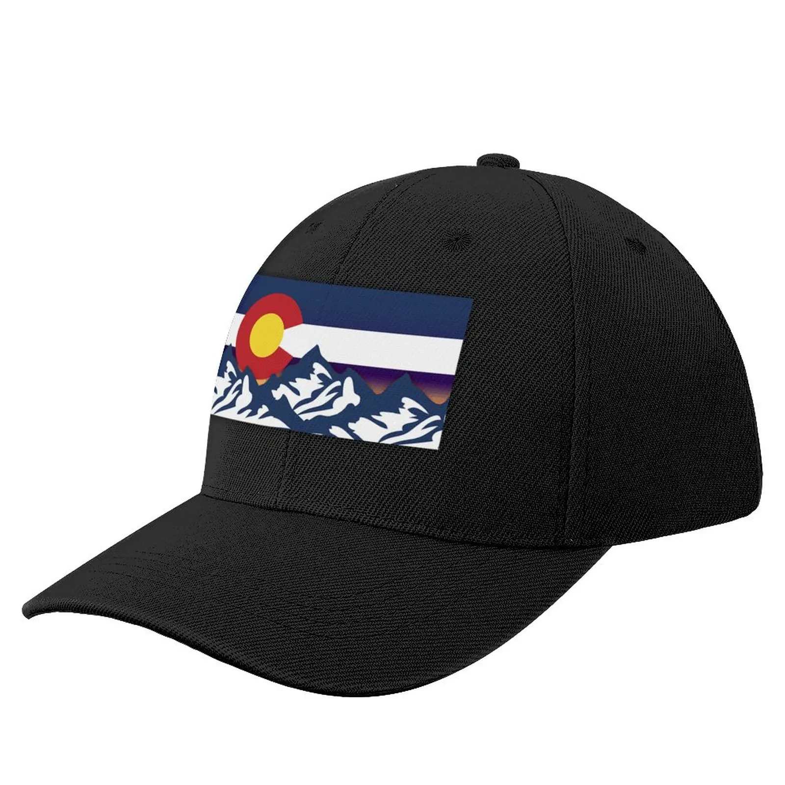 

COLORADO FLAG CAP HATS Baseball Cap Trucker Cap Wild Ball Hat Beach Bag hard hat Fashion Beach Hat Girl Men's