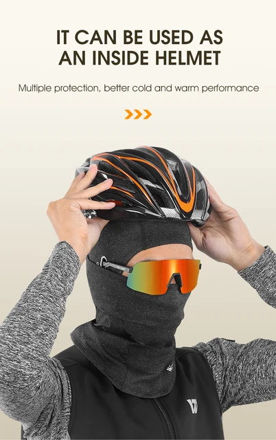 Cheap WOSAWE Outdoor Cycling Headband Fishing Bib Face Mask Fleece Sports  Scarf Winter Neck Warmer