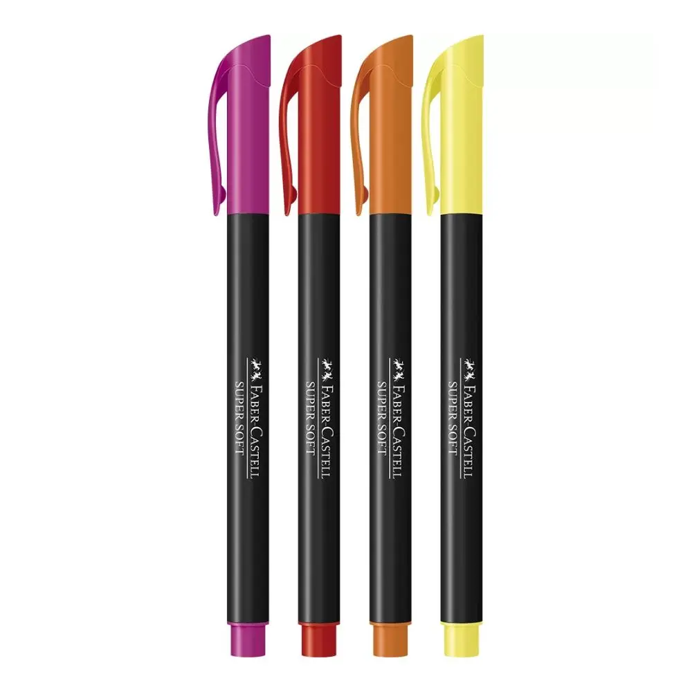 Faber-Castell Supersoft Warm Colors 10 Briefs Kit - AliExpress