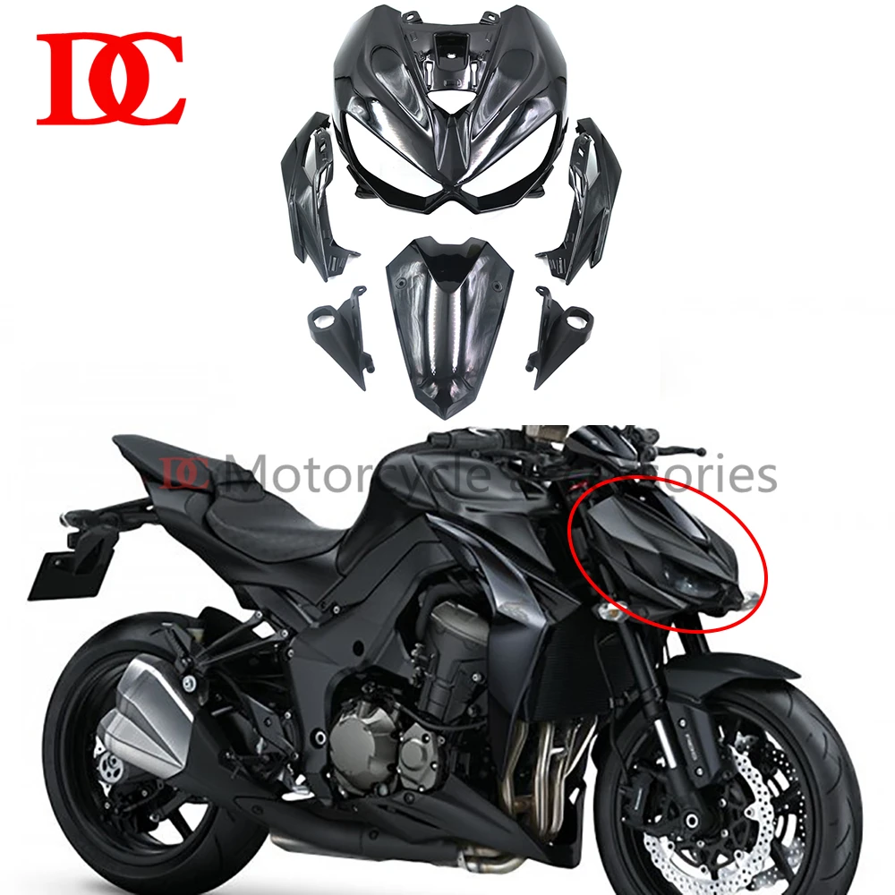 Front Upper Nose Fairing Headlamp Cover Plate Side Plate Lamp Holder  Bracket For Z1000 2014 2015 2016 2017 2018 2019 2020 2021 - AliExpress, image size:1000x1000