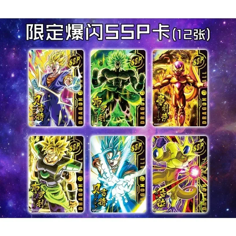 애니메이션 카드 스토어 카드 드래곤볼 부스터 카드 박스 트레이딩 카드 게임, 슈퍼 사이어인 손오공 애니메이션 캐릭터 컬렉션 장난감