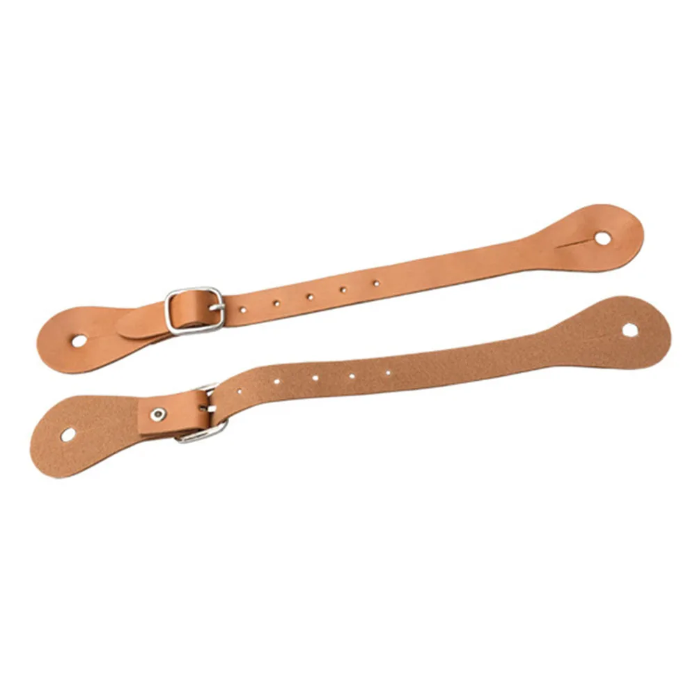 Horse Accessoies PU Material Adjustable Spur Strap Spur Belt 1 Pair Equestrian Equipment Horse Riding Training