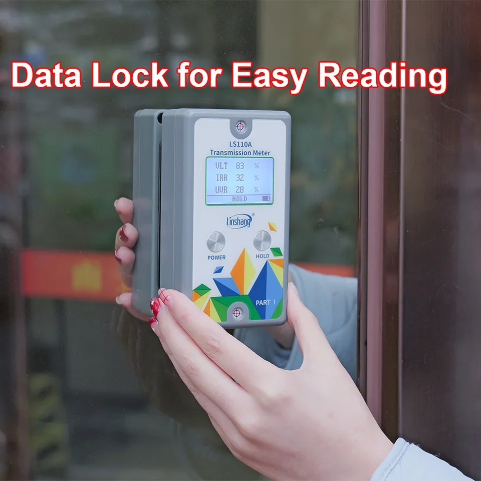 LS110A Window Solar Film Meter Transmission Meter UV IR VL Spectrometer For Film and Glass Transmittance Testing