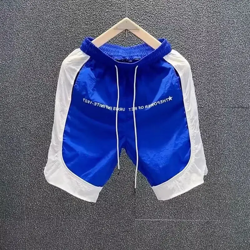 Summer Men's Quick Drying Shorts Basketball Shorts Beach Breathable Sports Short Pants Color Blocked Sweatpants Men Clothing New 8 S4c3483cff5d341e983ac70b3956f1cdcj
