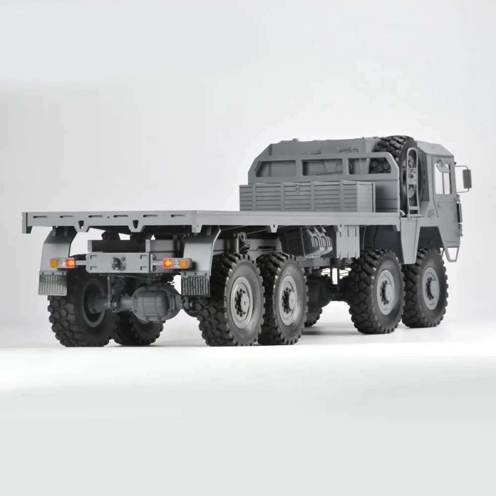 CROSSRC MC8 8X8 8WD 1/12 RC 전기 원격 제어 모델 자동차 시뮬레이션 군용 트럭 키트, 성인 어린이 장난감