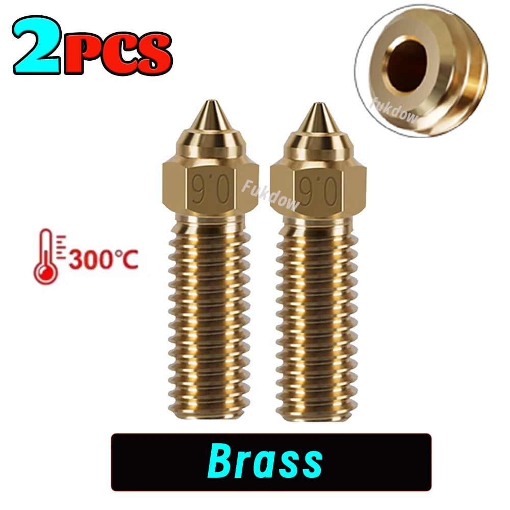 Micro Swiss Ugello In Ottone Placcato Per Creality K1, K1 Max, CR-M4 - 0.8mm, Resistente All'Usura - Foto 6