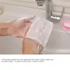 Facial Cleanser Soap Mesh Bags Foaming Mesh Soap Body Wash Foaming Mesh Bag Drawstring Bags Household Cleaning Supplies 4