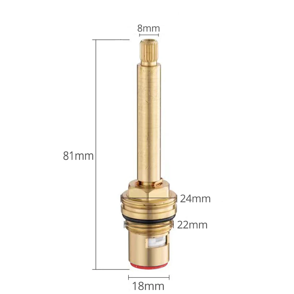 Hot Or Cold Cartridge Replacement Water Spool Save Increase Water Flow Valve Adjust Tap Control Switch Cartridge Spare Repair