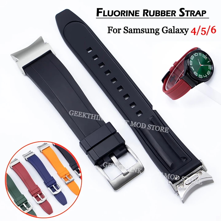

Ремешок силиконовый для Samsung Galaxy 6/4 Classic 43 47 мм 42 46 мм 6/5/4 40 44 мм