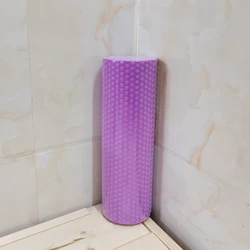 Hexagonal EVA Foam Yoga Roller for Enhanced Home Workouts (PURPLE)