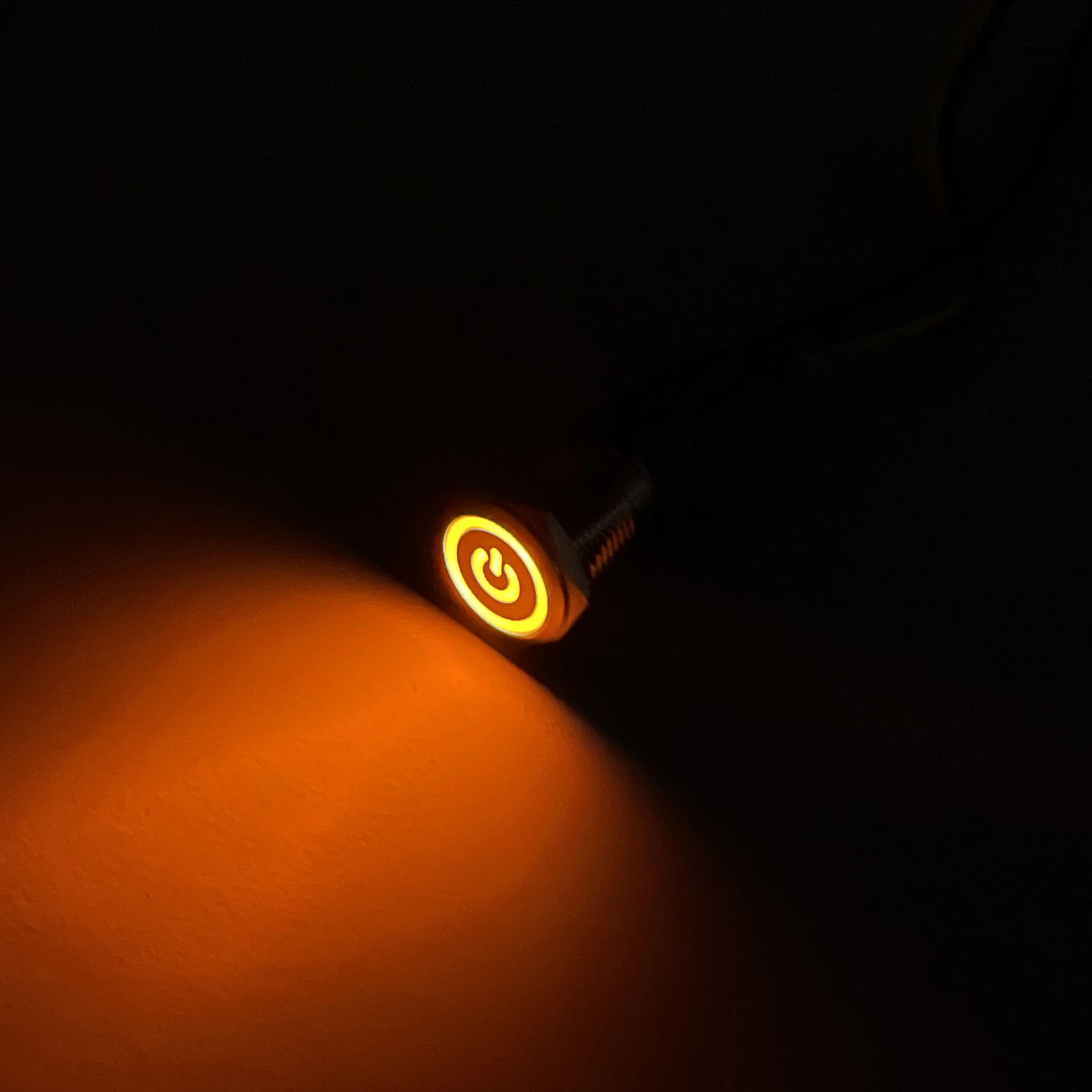 ตัวเลือกสินค้า ปุ่มสวิตช์กันน้ำ LED ปุ่มล็อค ON-OFF