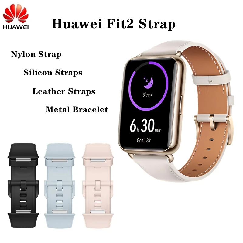 Premium Silicone & Leather Double Magnetic Milanese Watch Strap with Nylon Band - Original Design