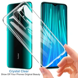 Transparent Shockproof Soft Silicone Phone Case with Clear Back Cover for Redmi 8A