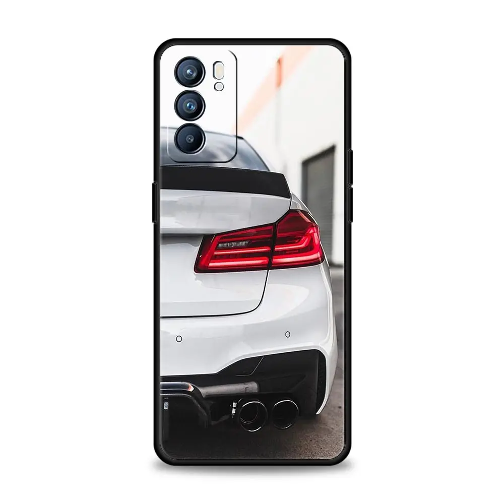Luxury Sport Car Design Soft Phone Case for Oppo - Sleek and Stylish Protection